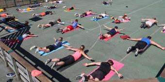activité sportive camping 