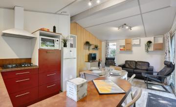 Chalet VIP salon et cuisine 
